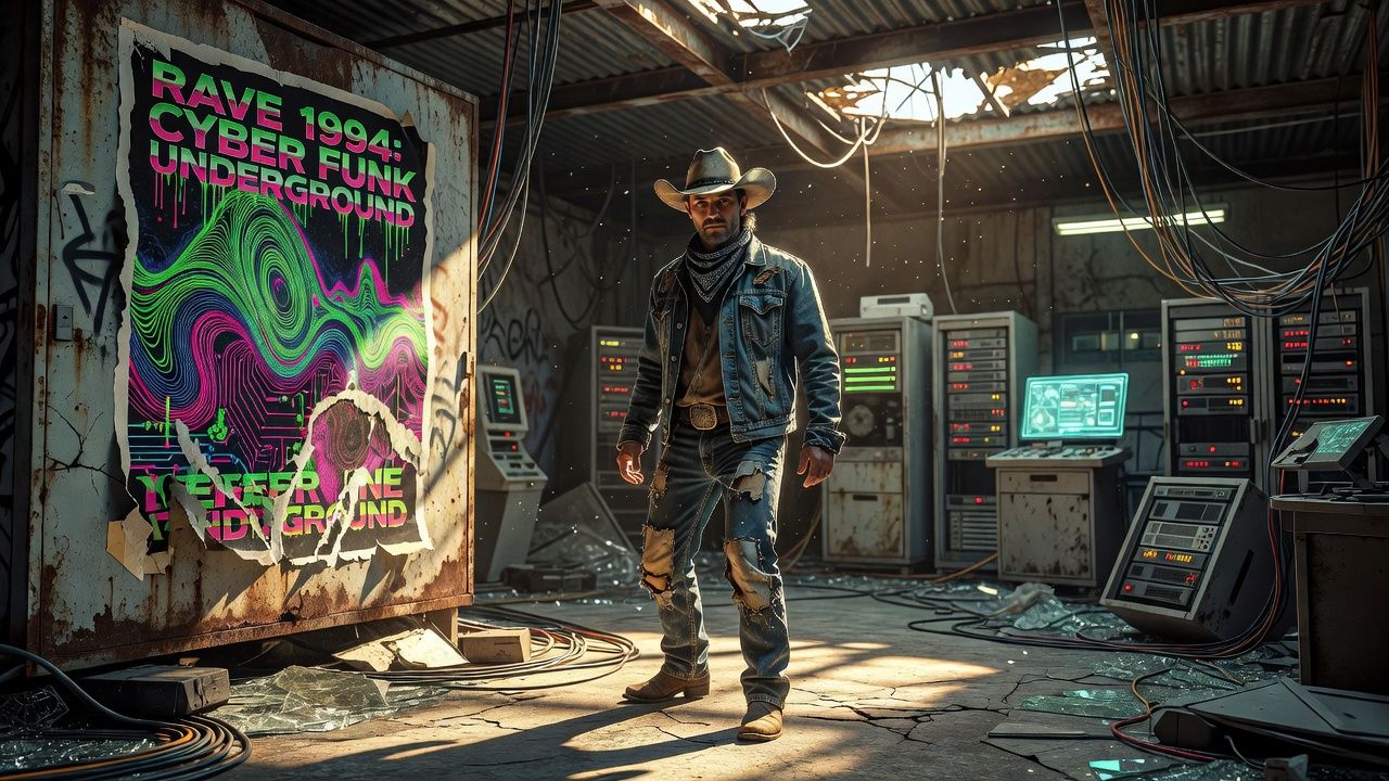 Abandoned Cyberpunk Lab