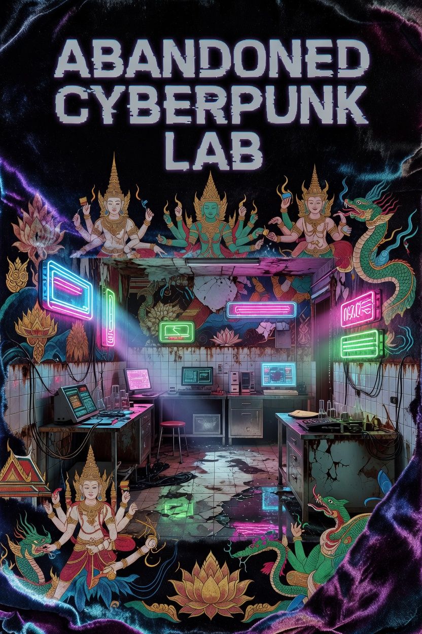 Abandoned Cyberpunk Lab