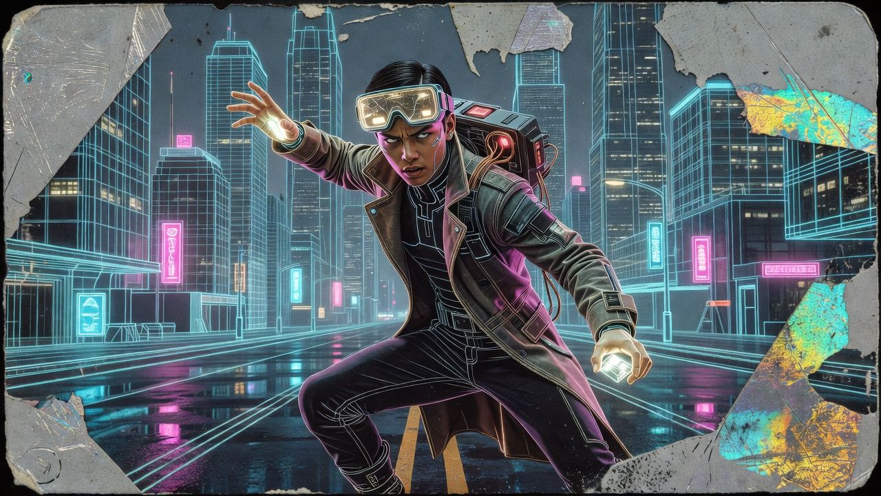 Cyberpunk Cityscape