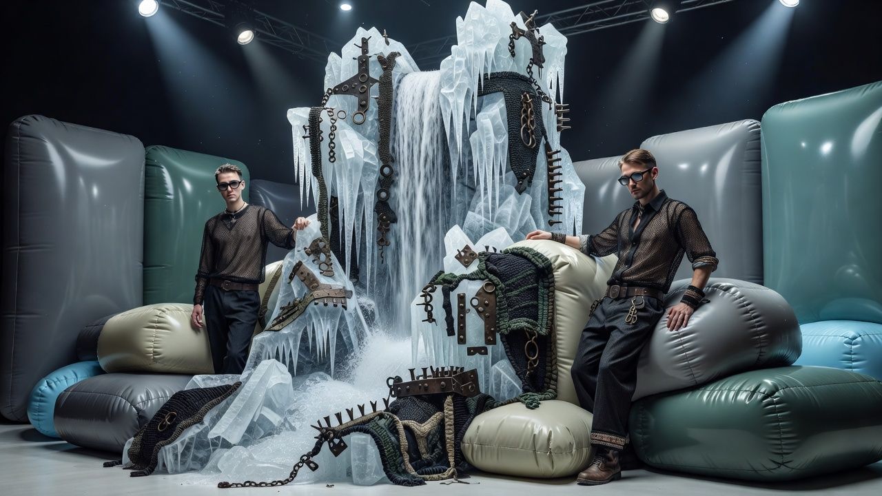 Frozen Waterfall