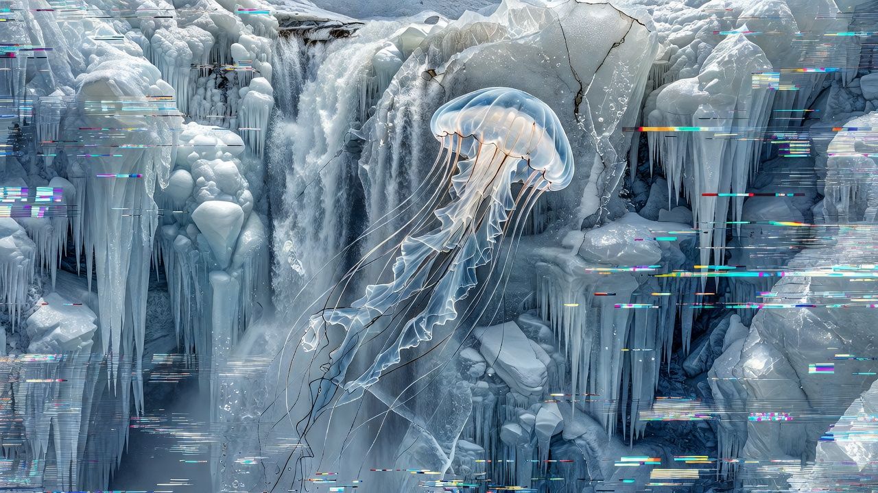 Frozen Waterfall