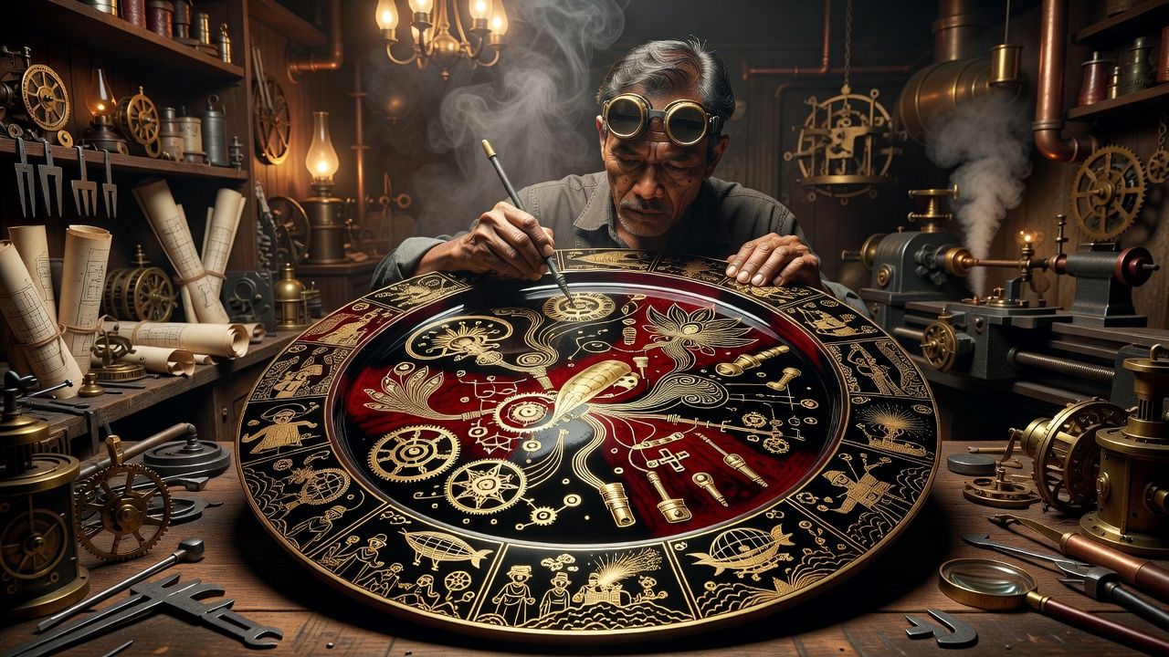 Steampunk Inventor