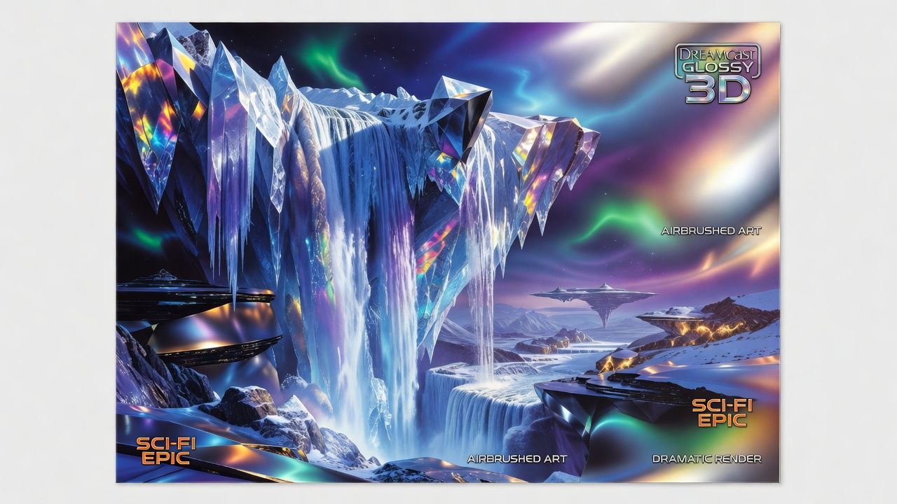 Frozen Waterfall
