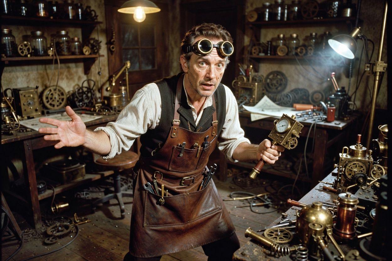 Steampunk Inventor