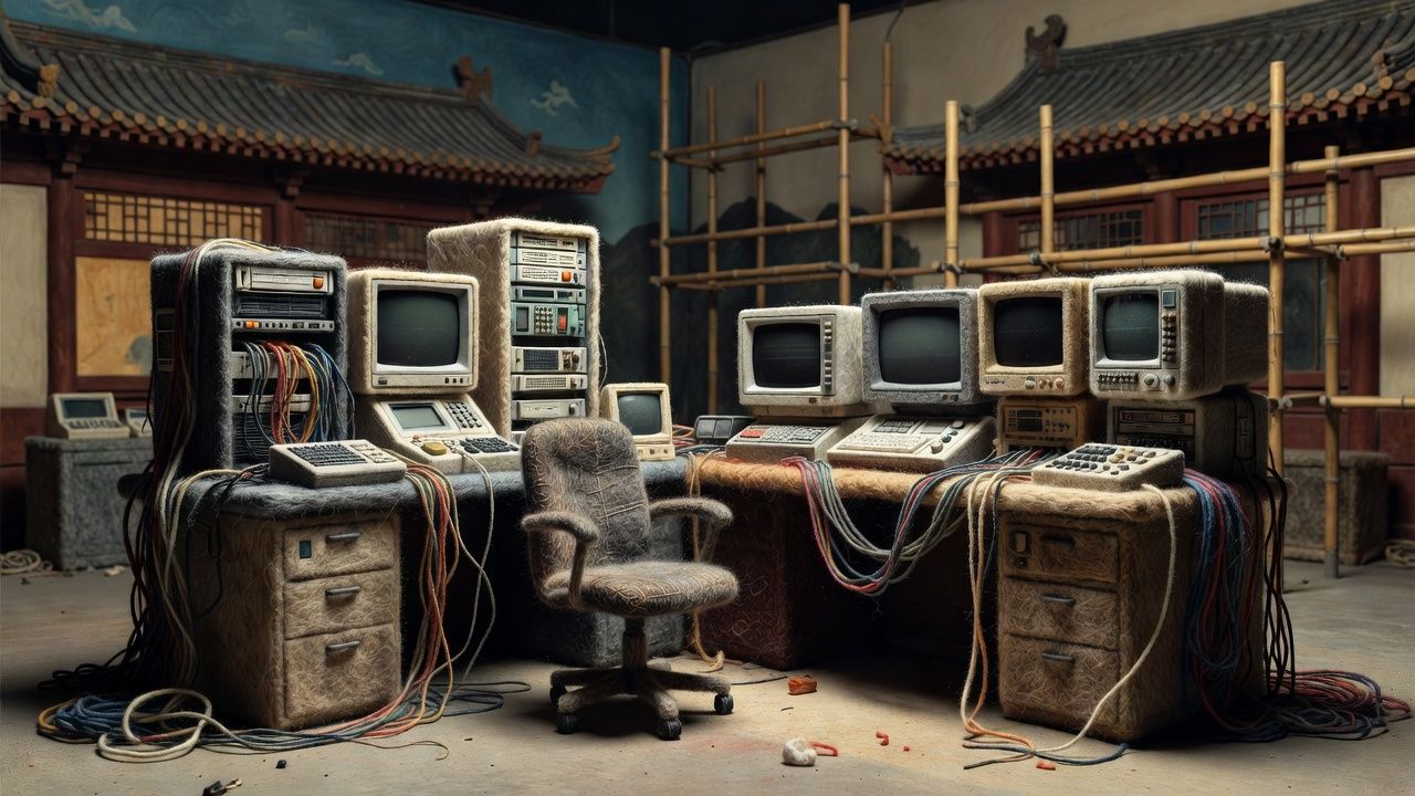 Abandoned Cyberpunk Lab