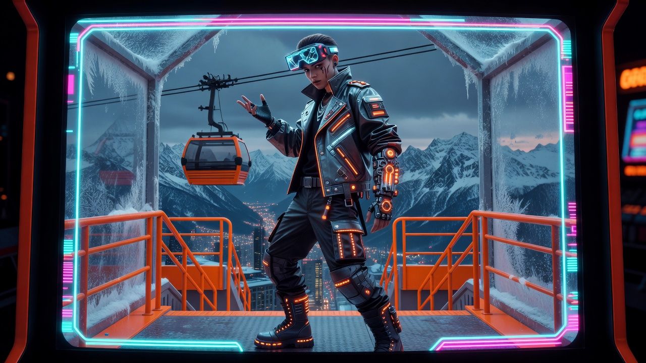 Cyberpunk Cityscape