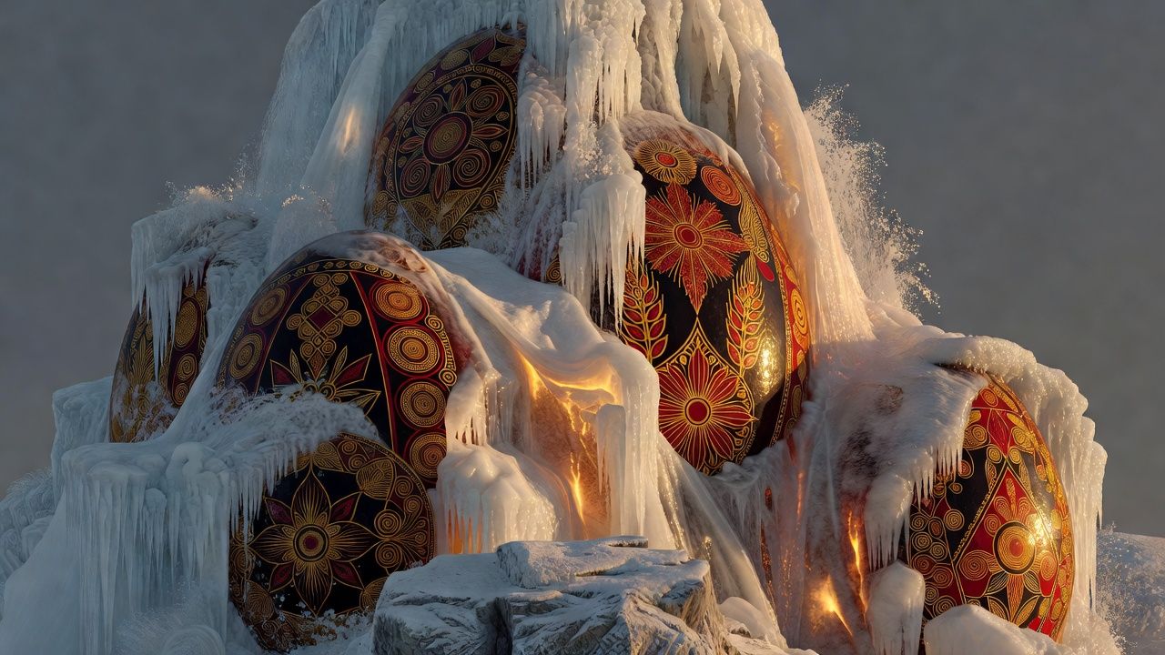 Frozen Waterfall