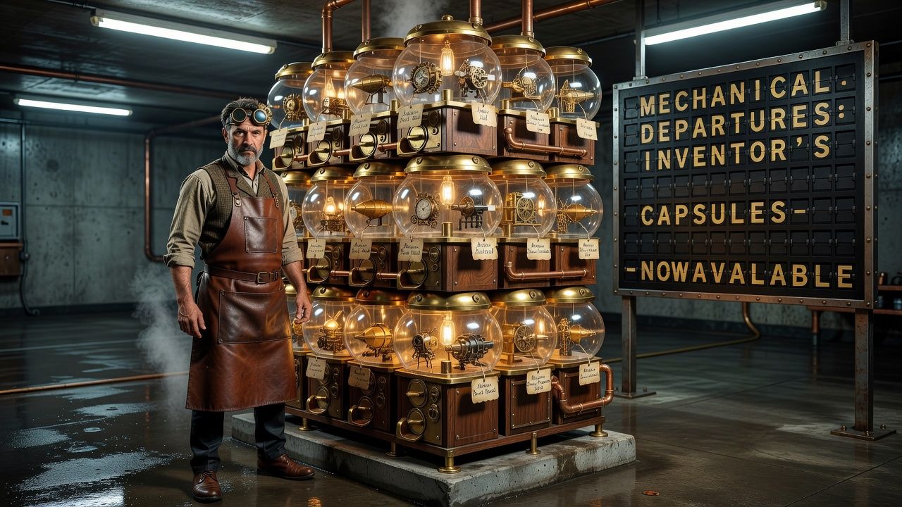 Steampunk Inventor