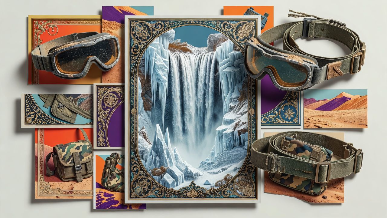 Frozen Waterfall