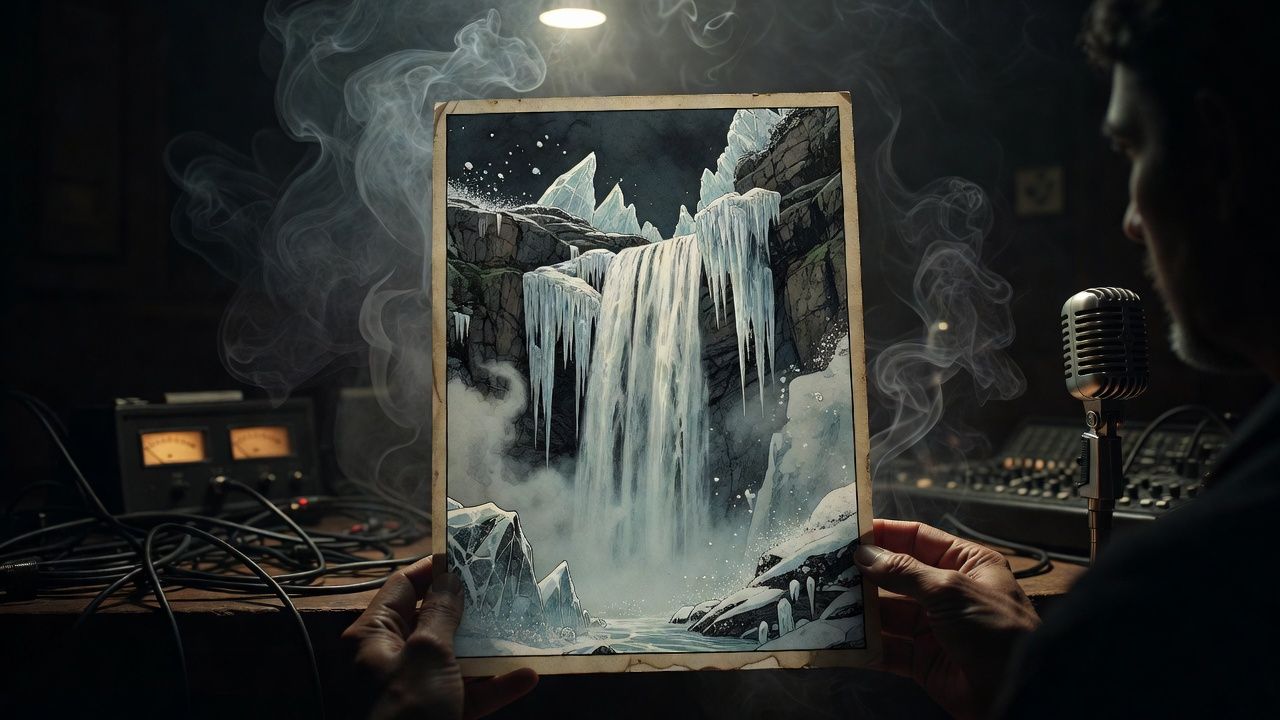 Frozen Waterfall