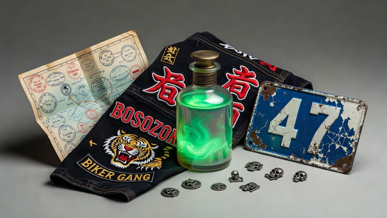 Neon Potion Bottle
