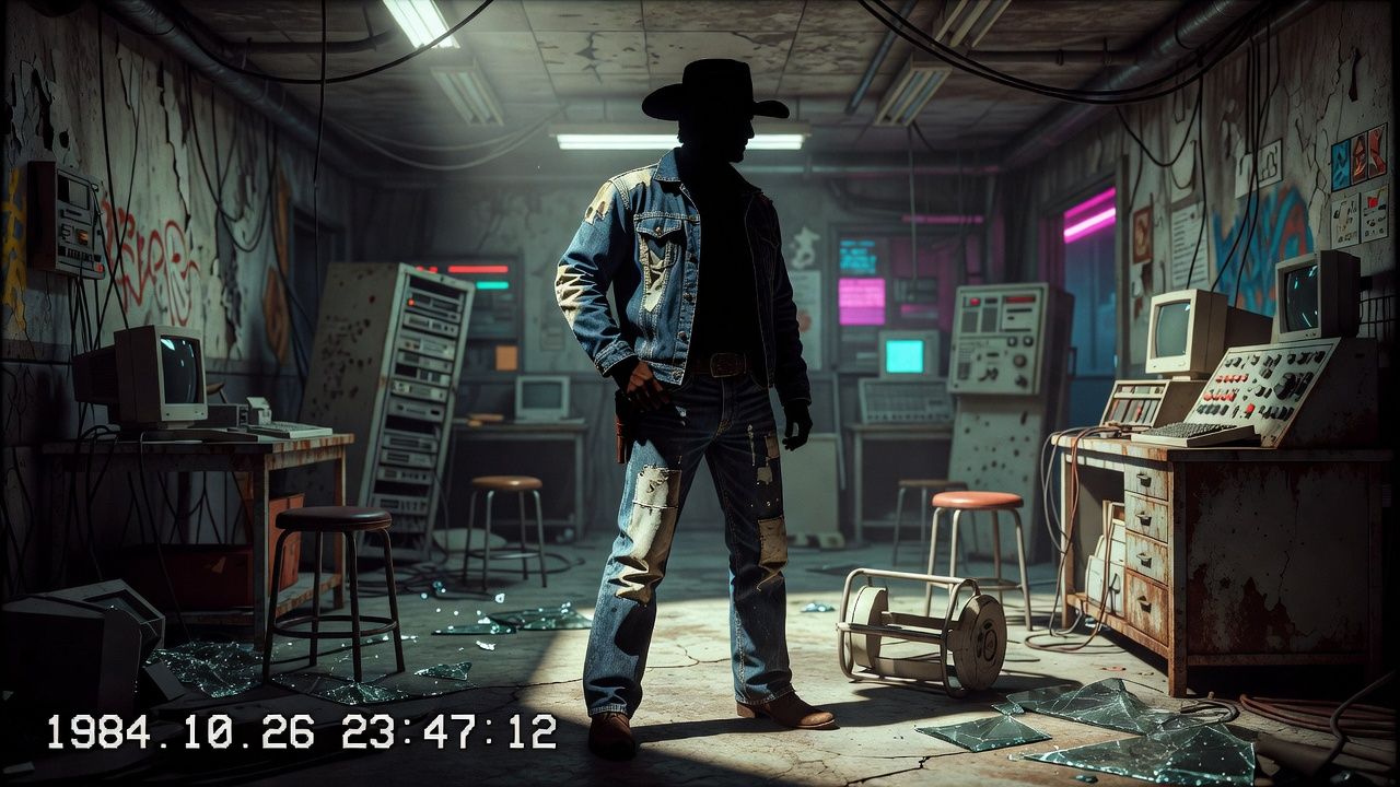 Abandoned Cyberpunk Lab