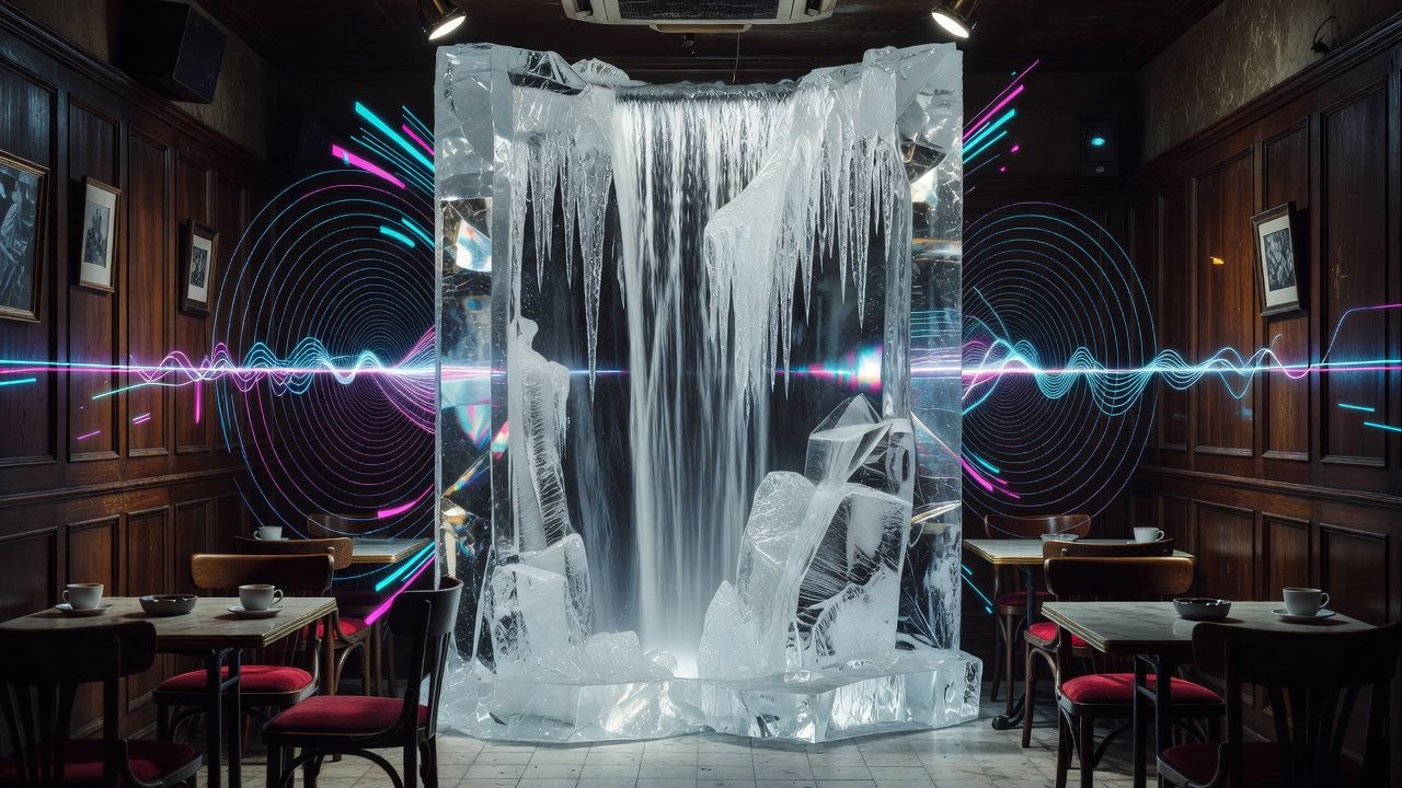 Frozen Waterfall