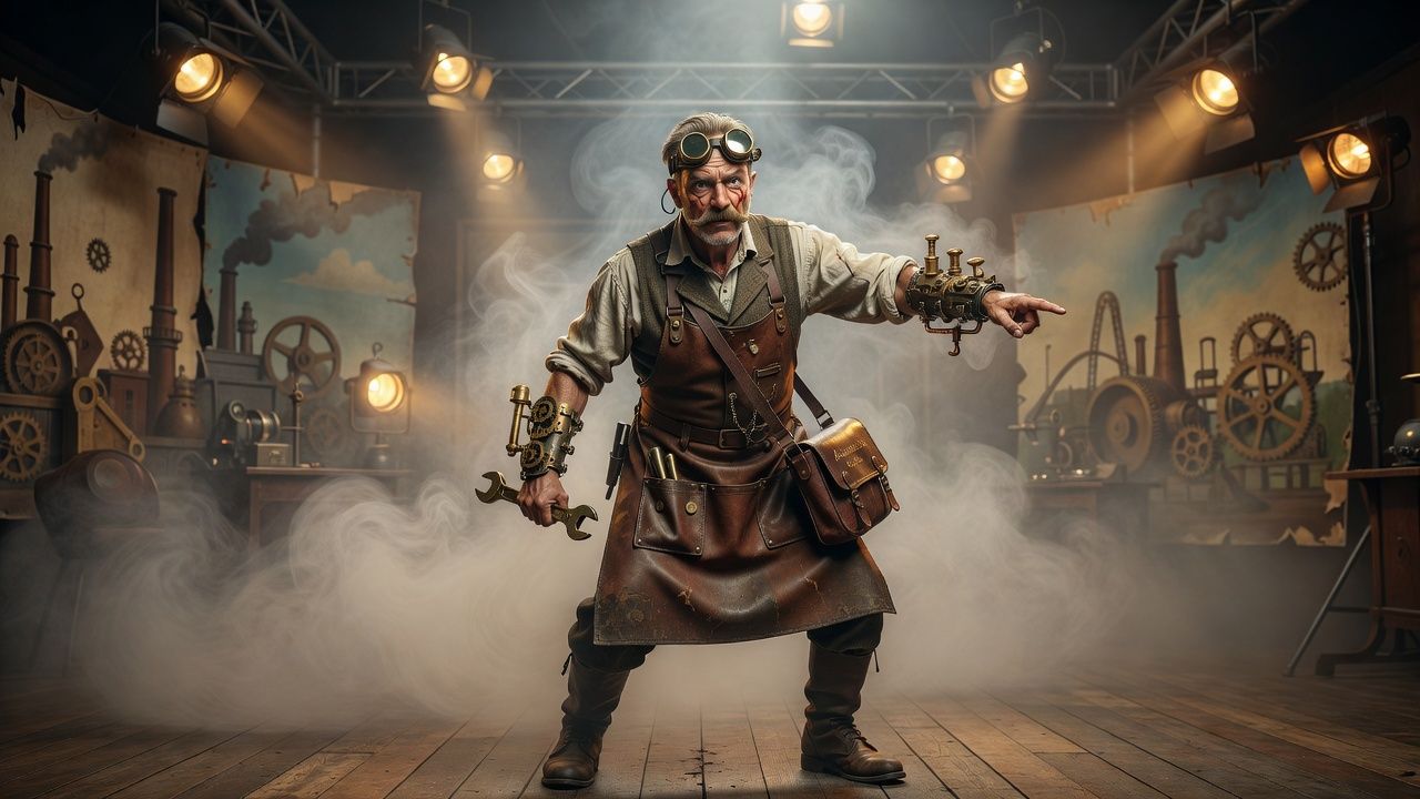 Steampunk Inventor