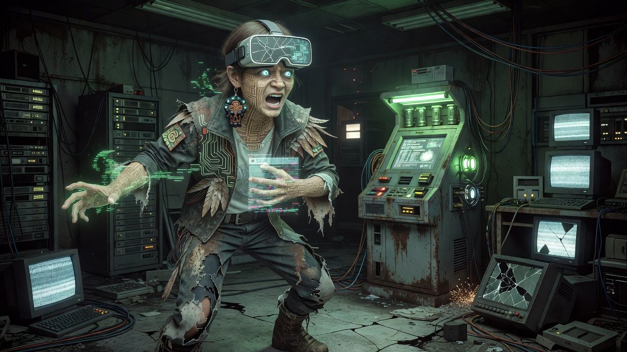 Abandoned Cyberpunk Lab