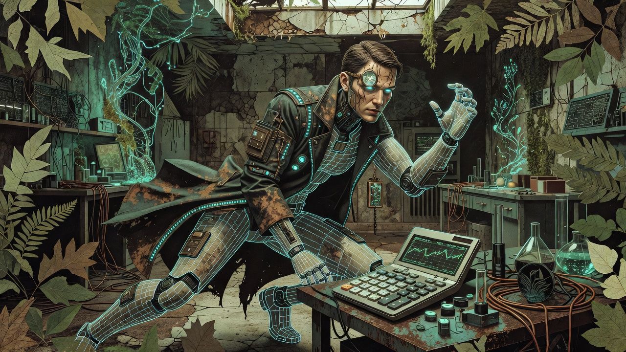 Abandoned Cyberpunk Lab