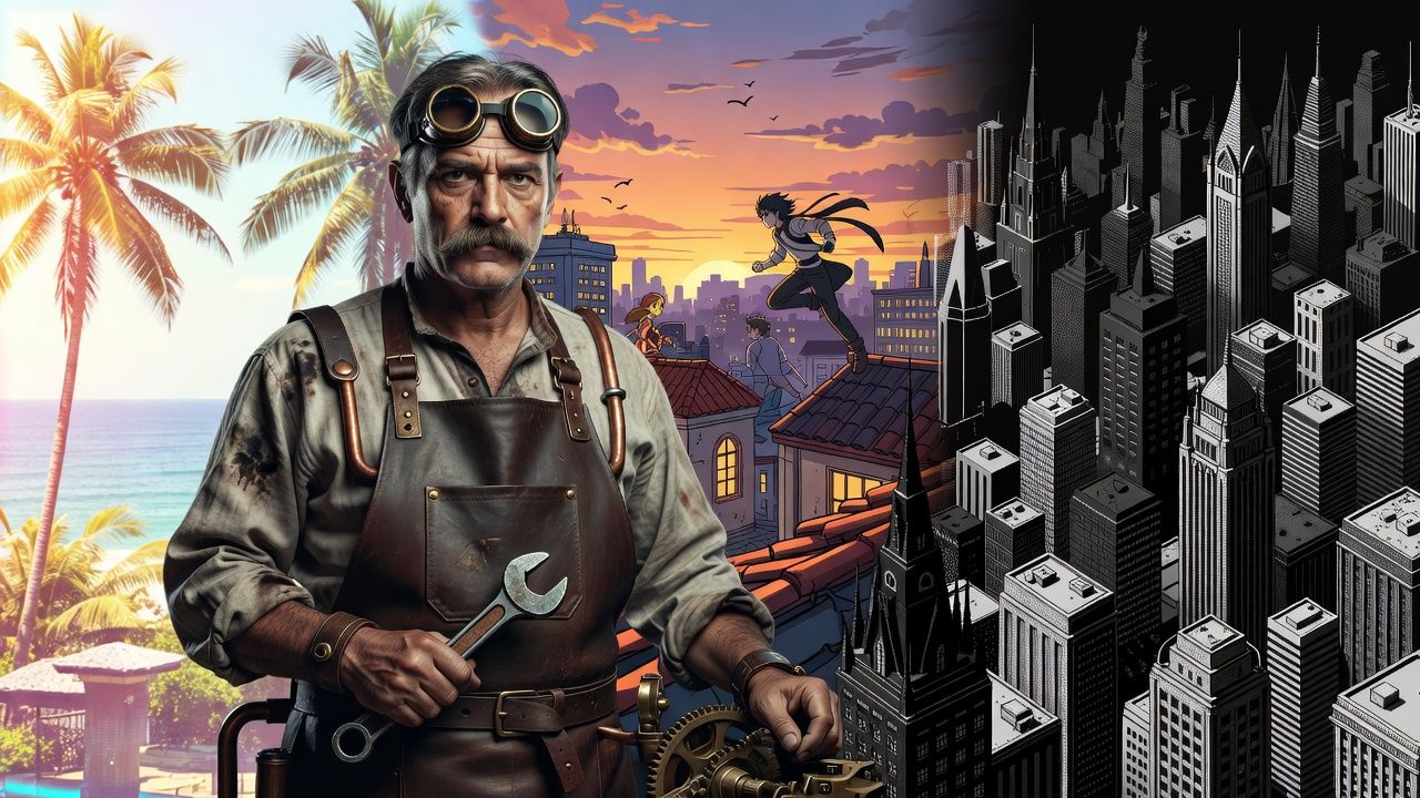 Steampunk Inventor