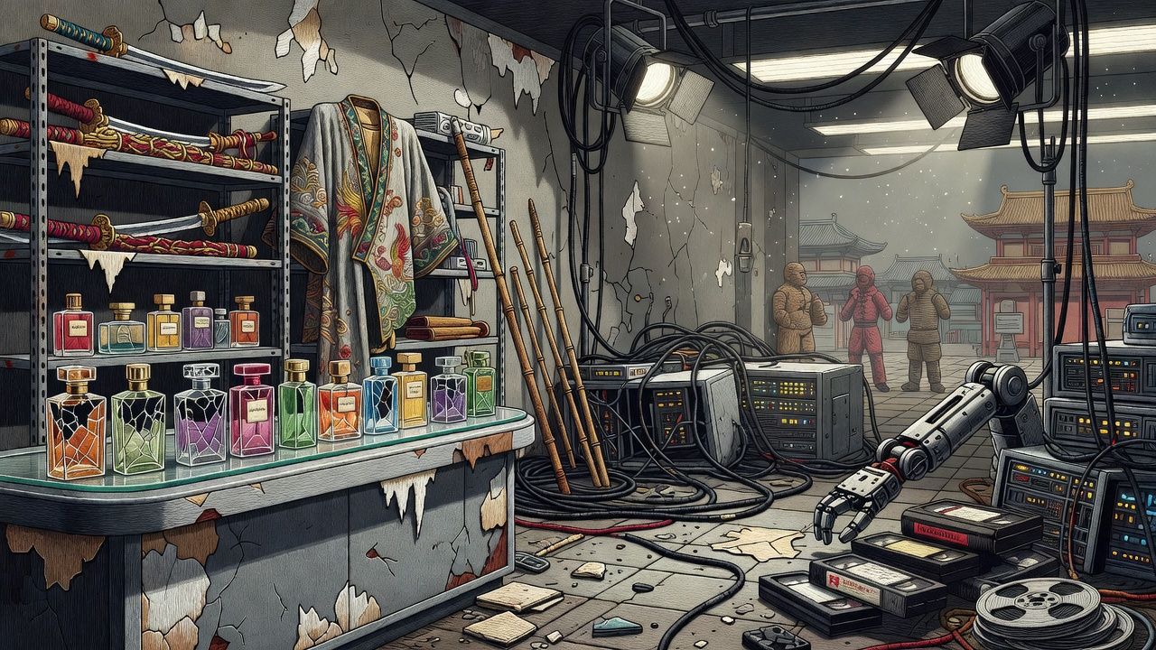 Abandoned Cyberpunk Lab
