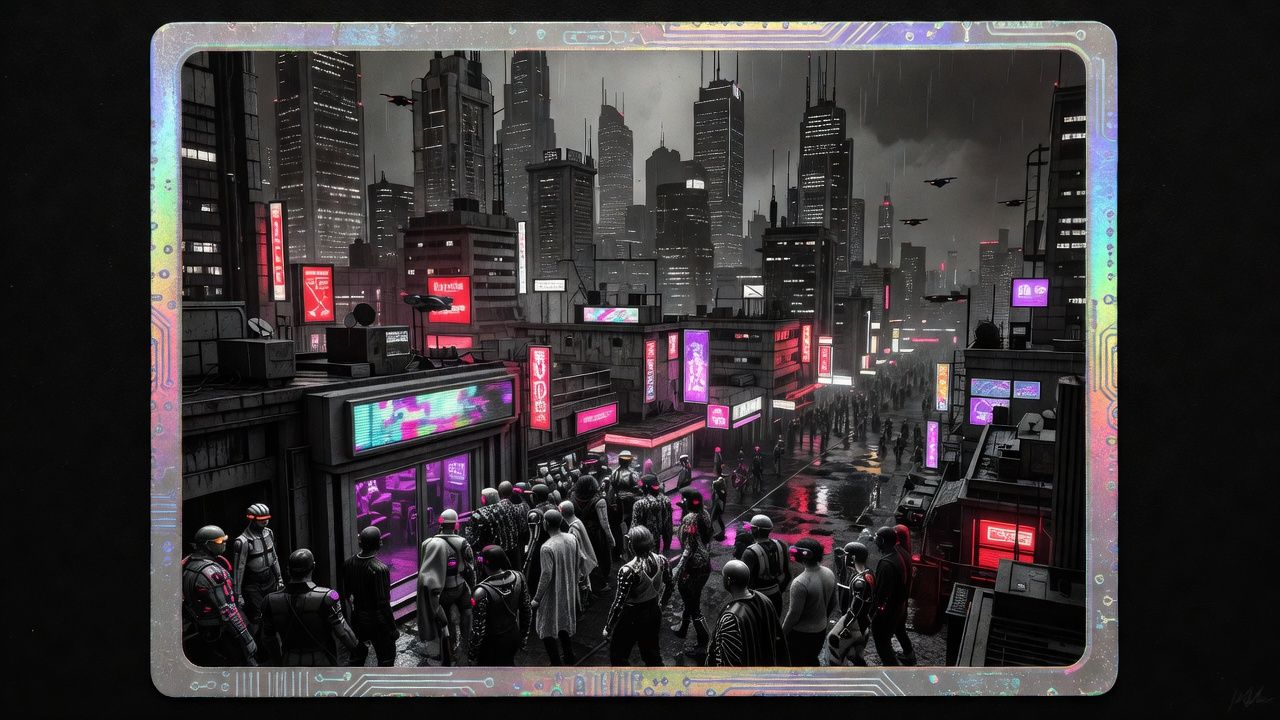 Cyberpunk Cityscape