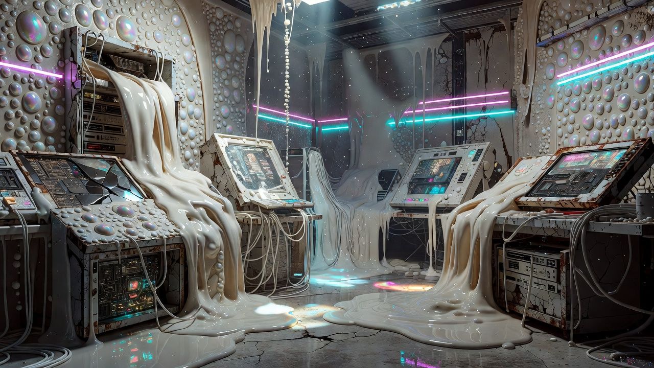 Abandoned Cyberpunk Lab