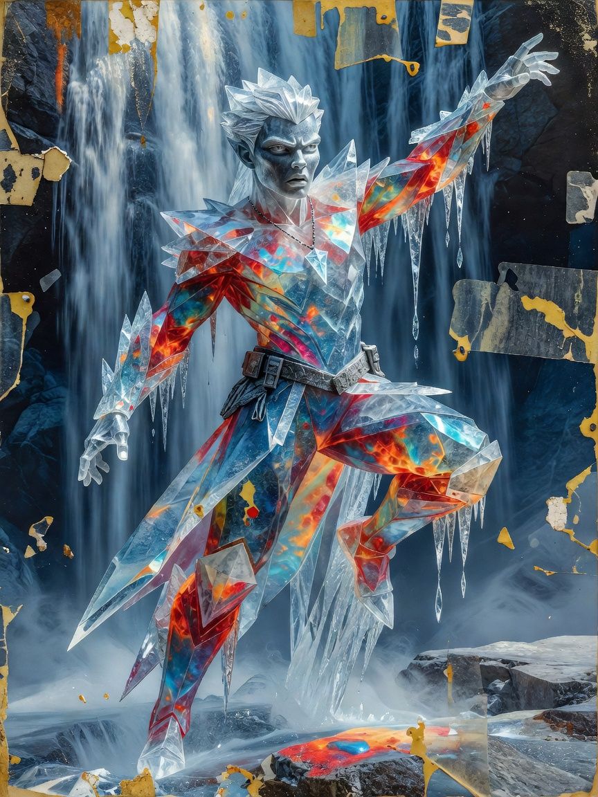 Frozen Waterfall