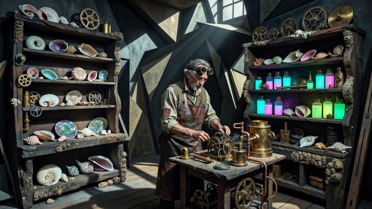 Steampunk Inventor