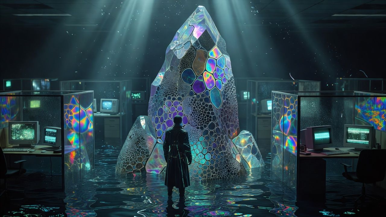 Underwater Crystal Temple