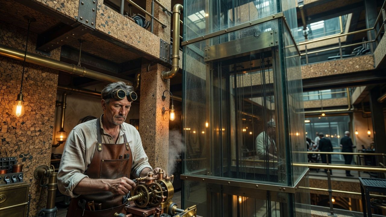 Steampunk Inventor