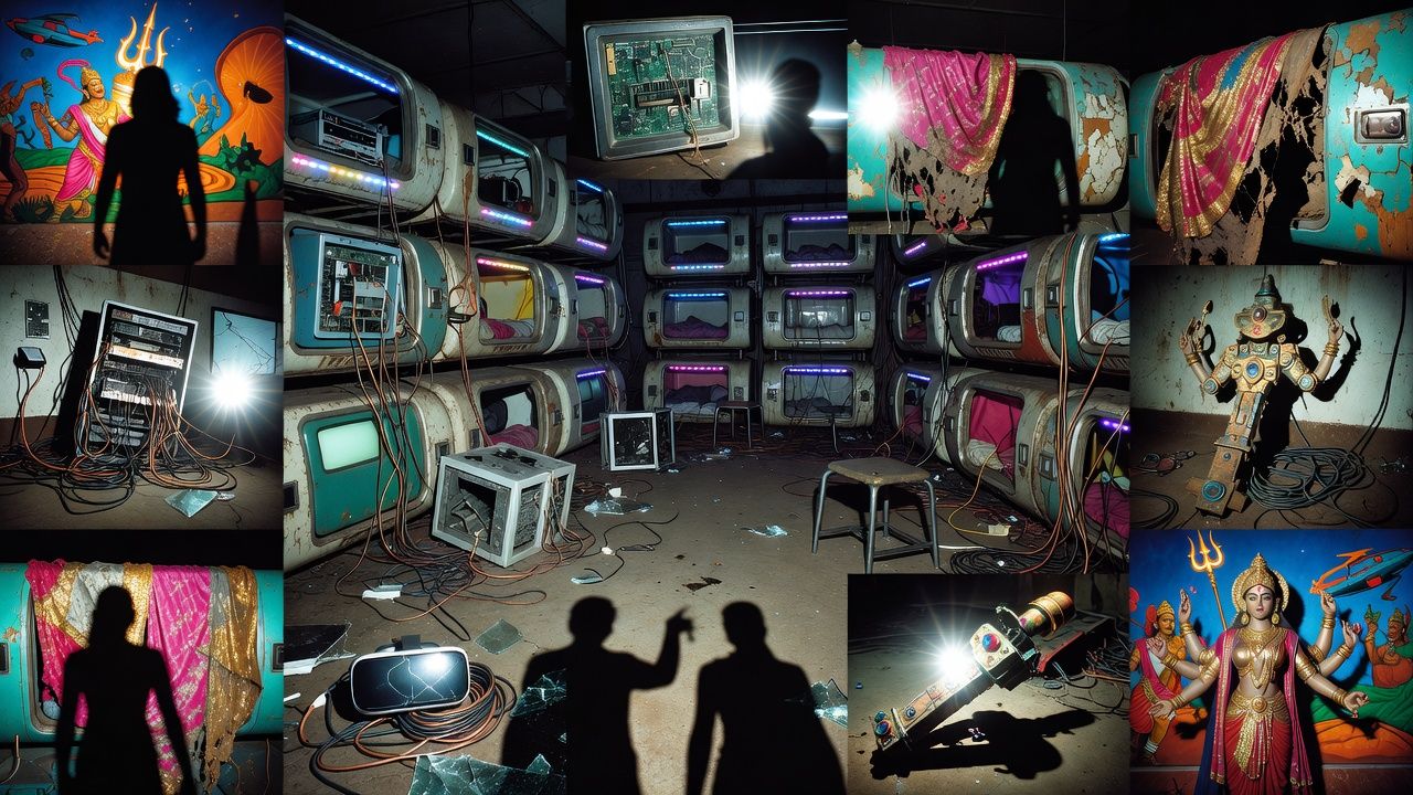 Abandoned Cyberpunk Lab
