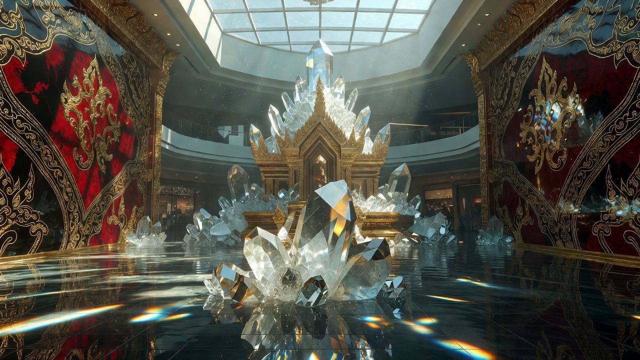 Underwater Crystal Temple