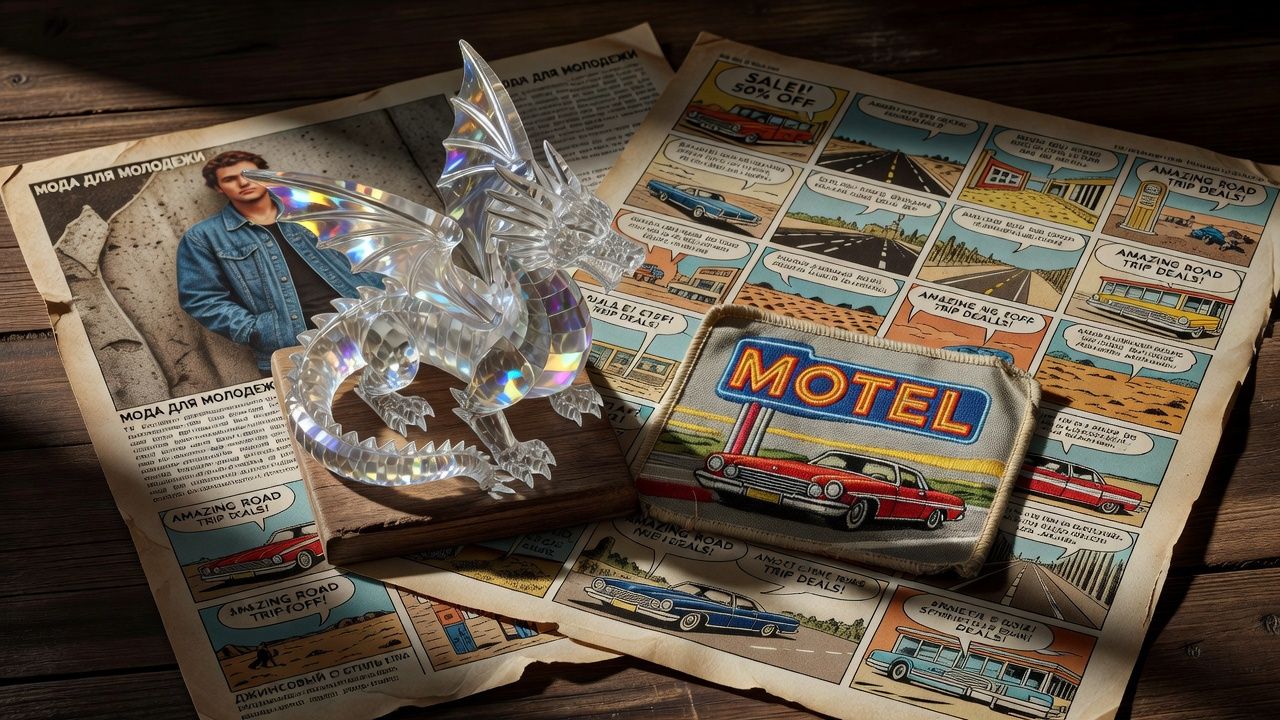 Crystal Dragon Figurine