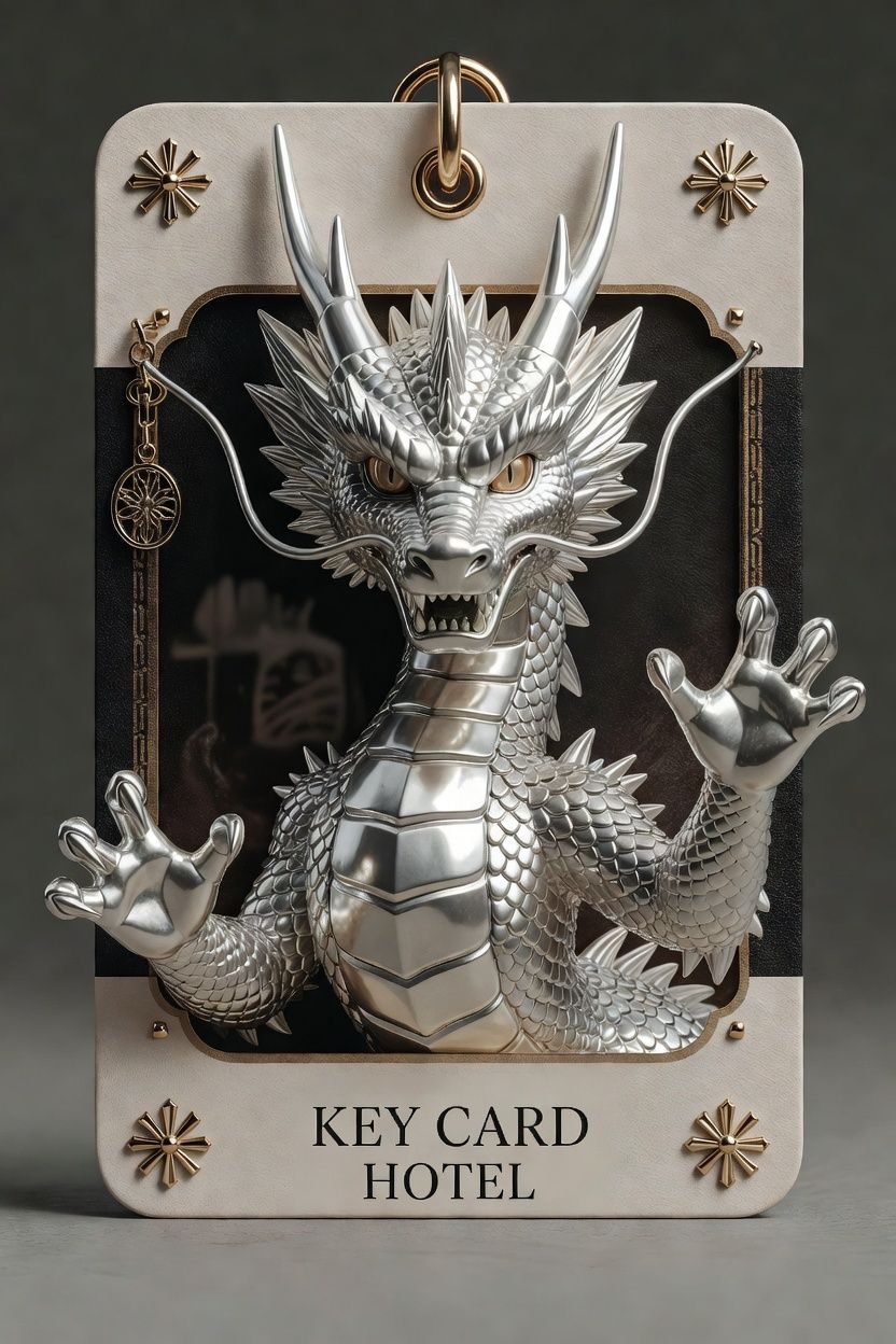 Crystal Dragon Figurine
