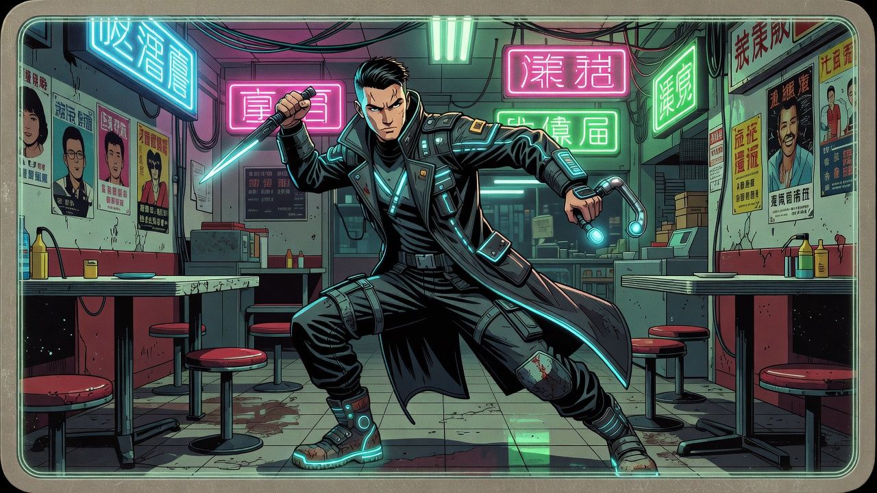 Cyberpunk Assassin