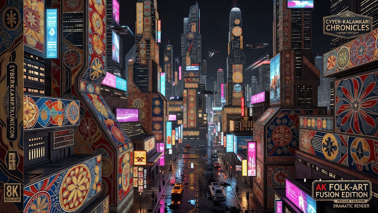 Cyberpunk Cityscape