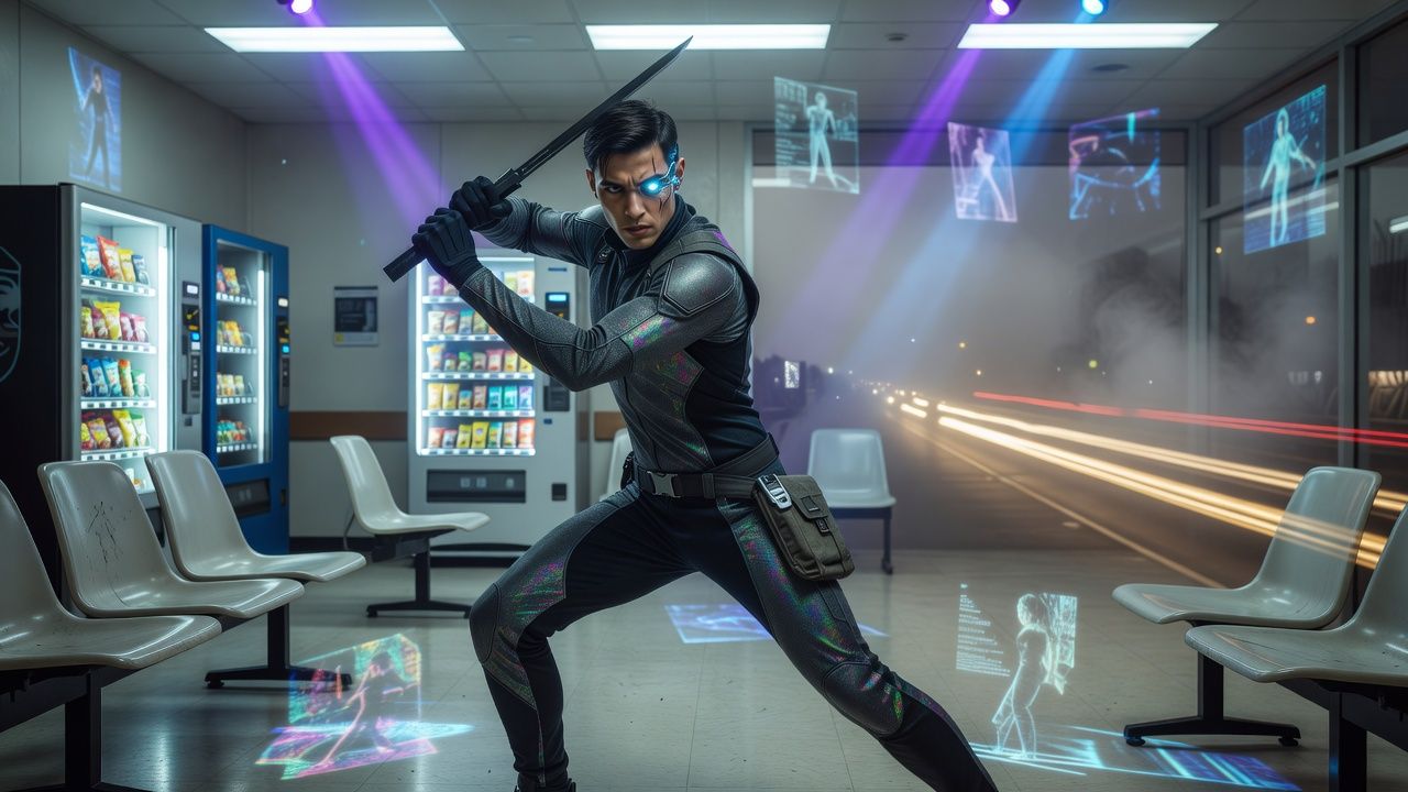 Cyberpunk Assassin