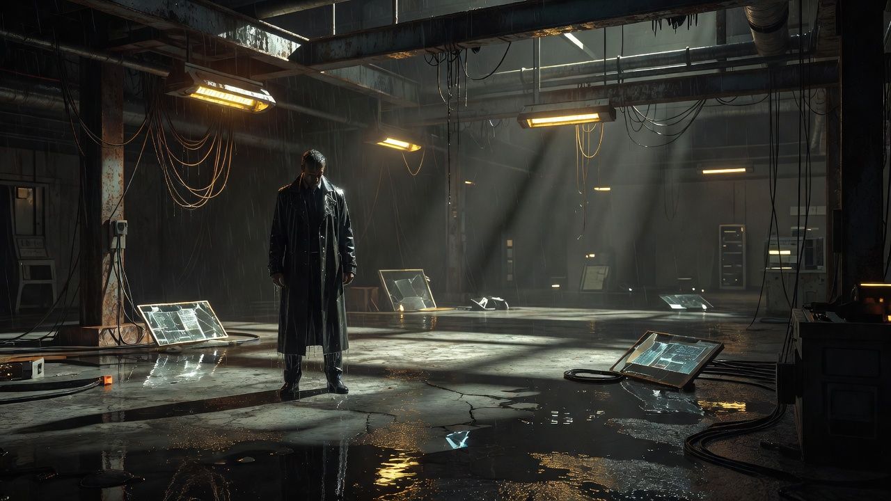 Abandoned Cyberpunk Lab