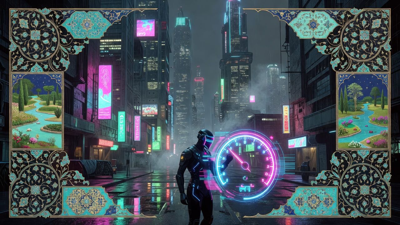 Cyberpunk Cityscape