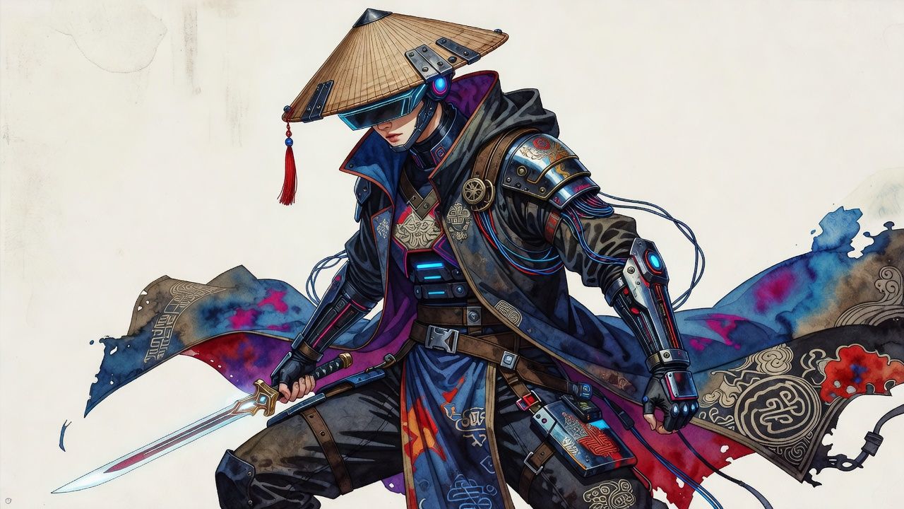 Cyberpunk Assassin