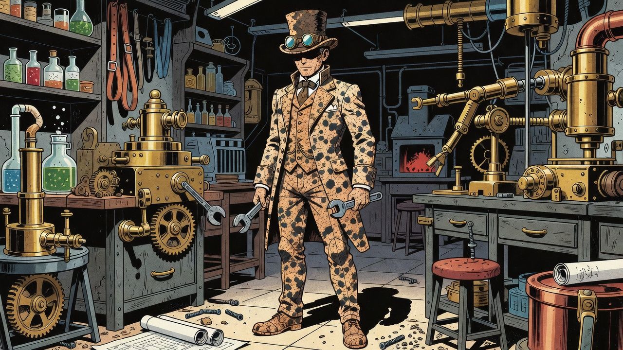 Steampunk Inventor