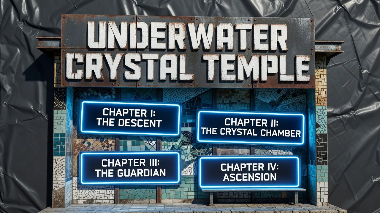 Underwater Crystal Temple