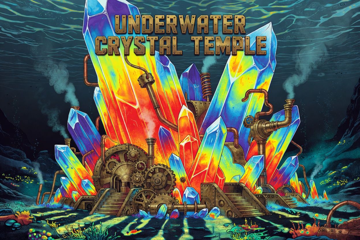Underwater Crystal Temple