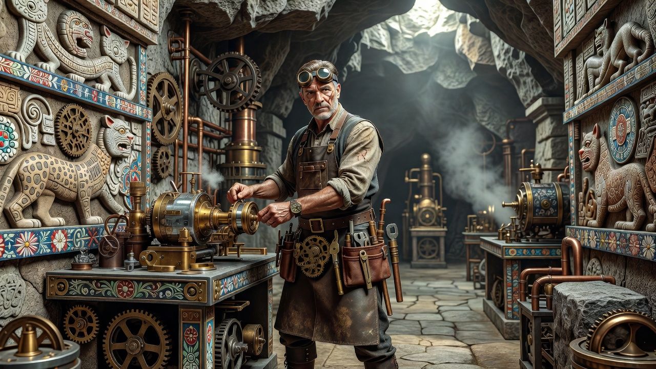 Steampunk Inventor