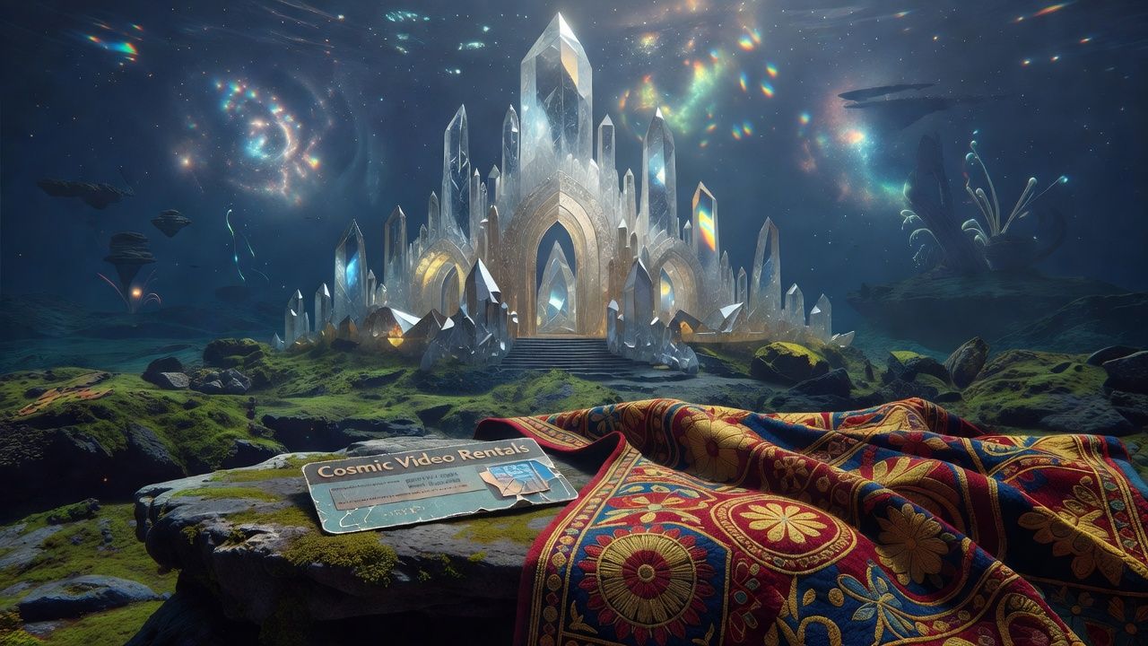 Underwater Crystal Temple