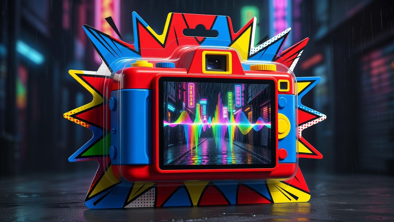 Neon Rainy Alley