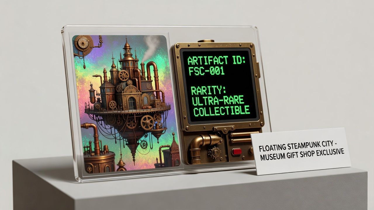 Floating Steampunk City