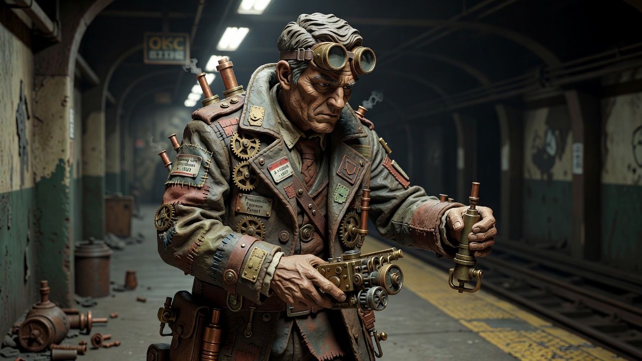 Steampunk Inventor
