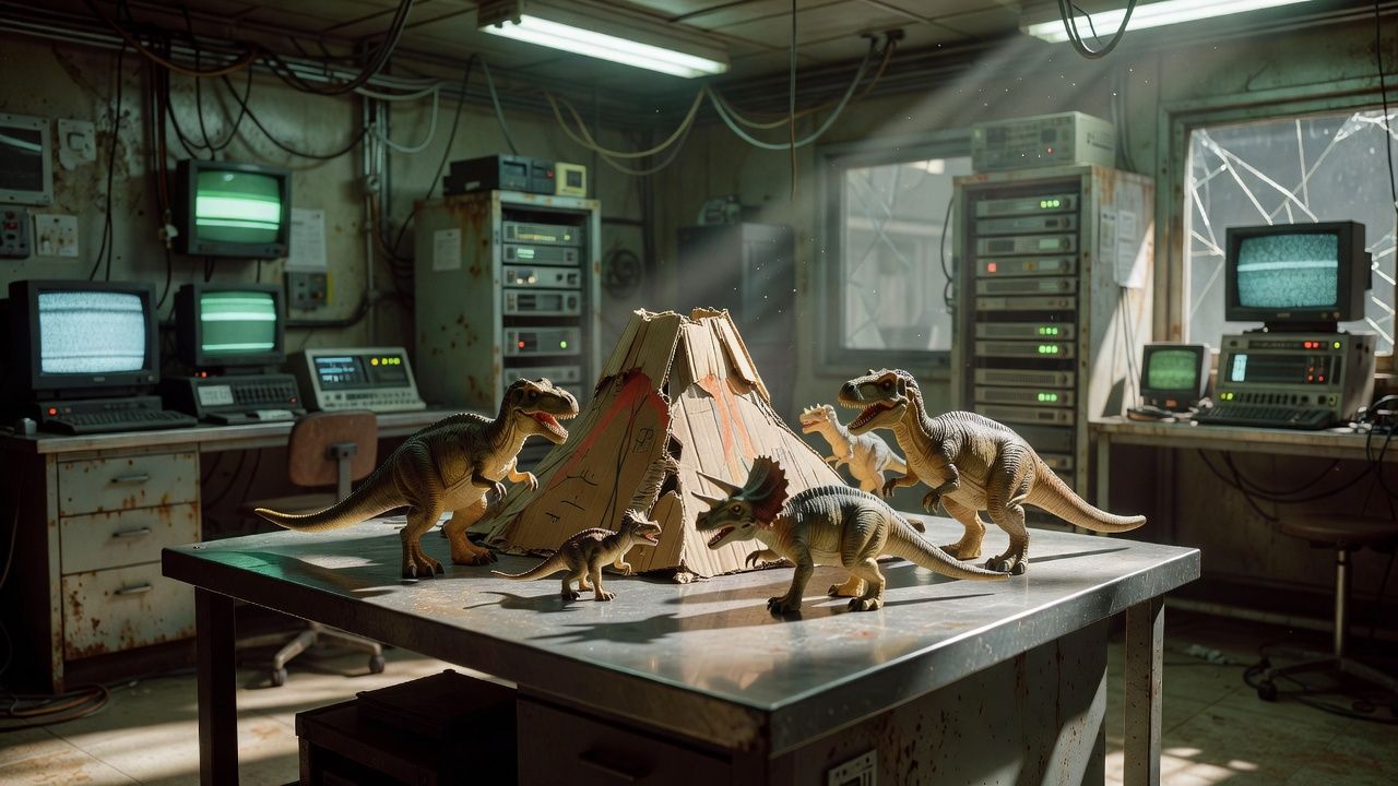 Abandoned Cyberpunk Lab