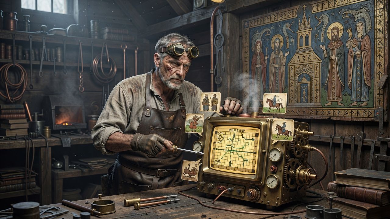 Steampunk Inventor