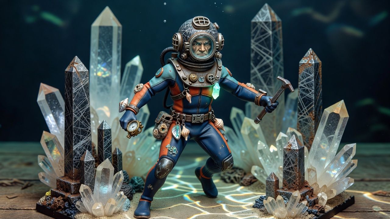 Underwater Crystal Temple