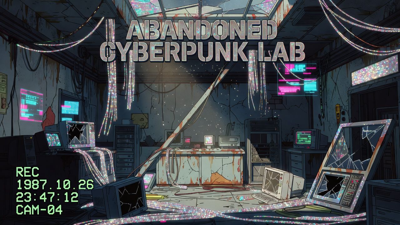 Abandoned Cyberpunk Lab